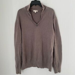 GAP Men’s Cotton Pullover 1/4 Zipper Knit Sweater